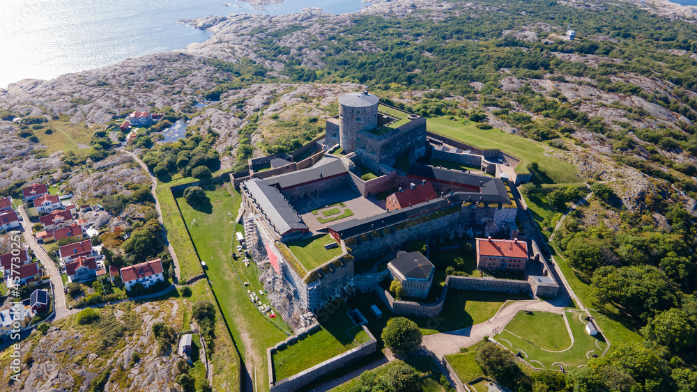 Castle Carlsten Sweden - Drone Perspective Architecture Photography	