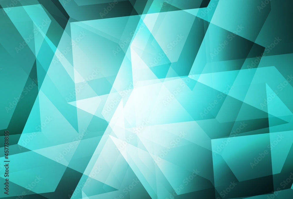 Light Green vector gradient triangles pattern. Light Green vector gradient triangles pattern.