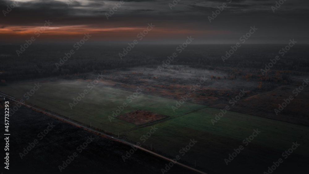 aerial photography of forest, forest and river landscape aerial photography of forest, forest and river landscape