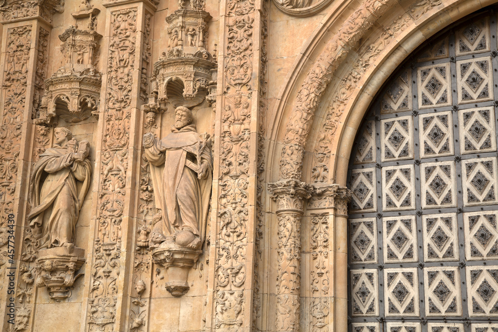 St Esteban Church Facade, Salamanca St Esteban Church Facade, Salamanca