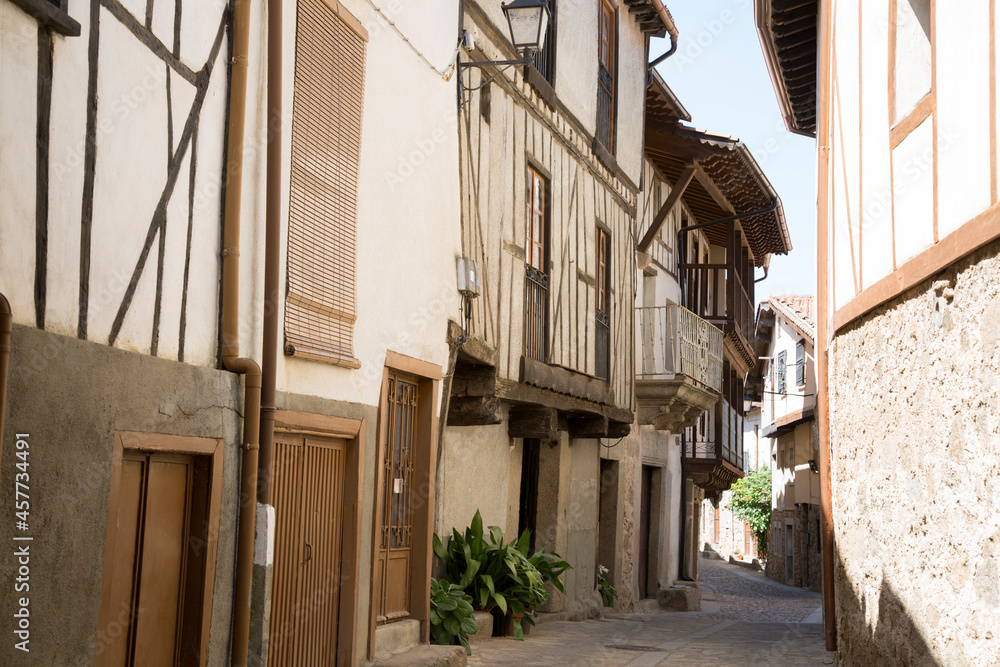 Street Scene in Sequeros, Salamanca