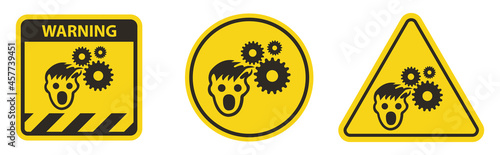 PPE Icon.Wear Hairnet Symbol Sign Isolate On White Background,Vector Illustration EPS.10