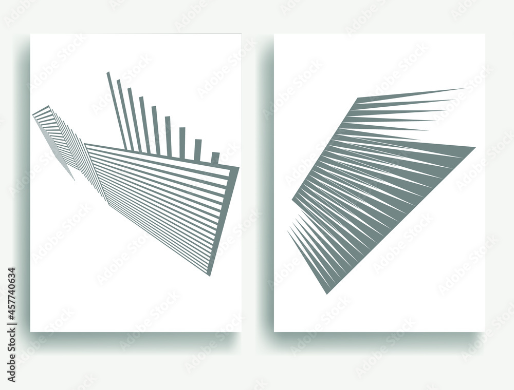 Contemporary composition .Modern minimal posters .Linear design . Trendy background . Vector illustration Contemporary composition .Modern minimal posters .Linear design . Trendy background . Vector illustration