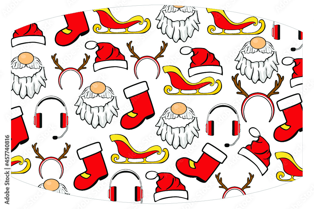 Fototapeta premium christmas Gift pattern