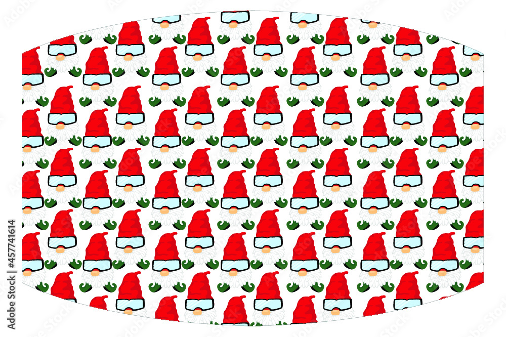 adorable christmas gnomes pattern