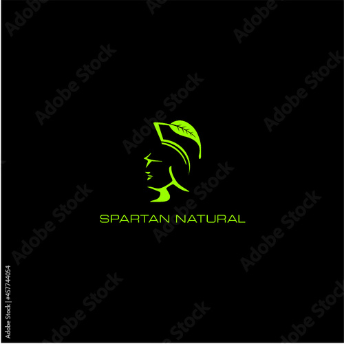 green eco logo, logo spartan, 