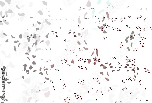 Light Red vector texture with random forms.