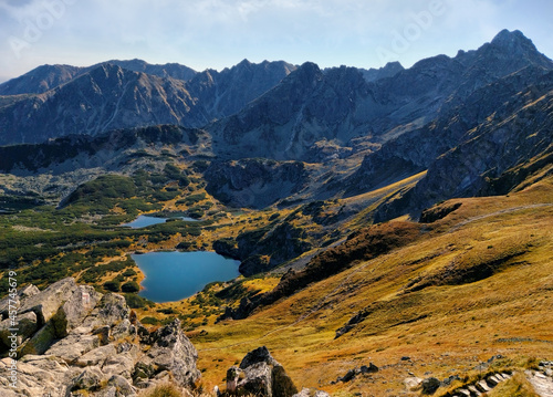 Fototapeta Naklejka Na Ścianę i Meble -  Tatras, Montañas Kasprowy Wierch