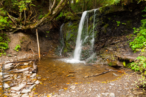 Siklawa Ostrowskich Waterfall in Wetlina  Bieszczady Mountains
