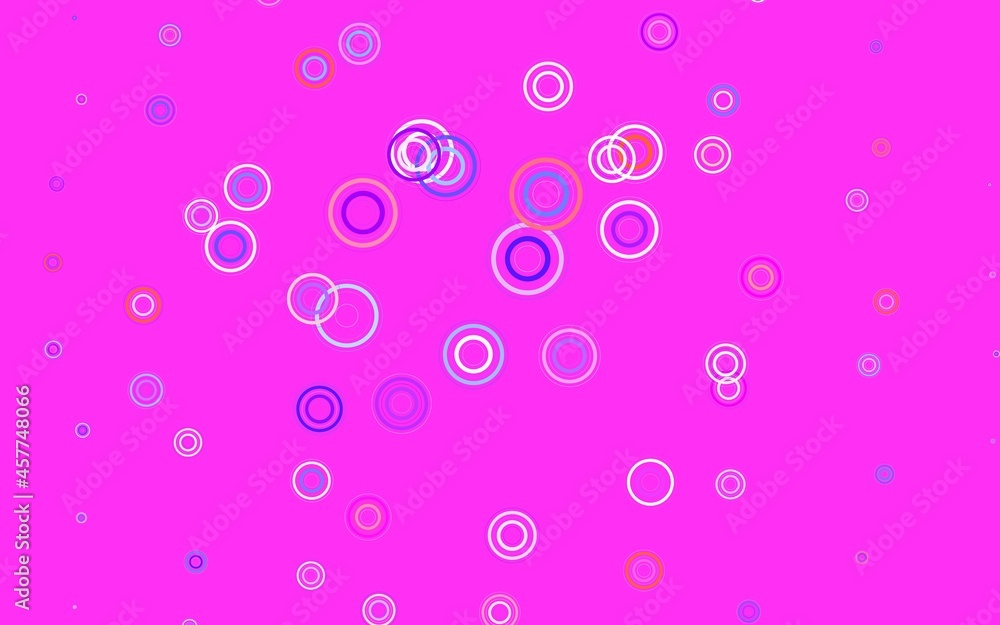 Light Blue, Red vector template with circles. Light Blue, Red vector template with circles.