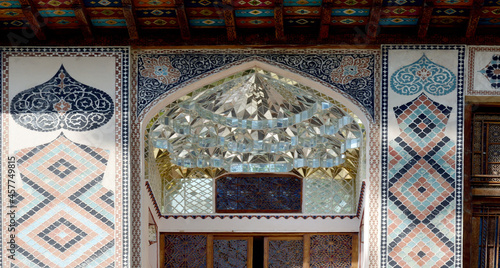 Sheki Khan’s Palace decoration