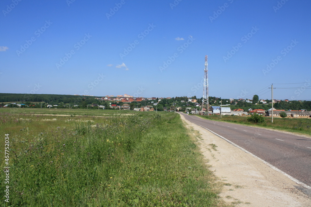 Pastoral landscapes of the Moscow region