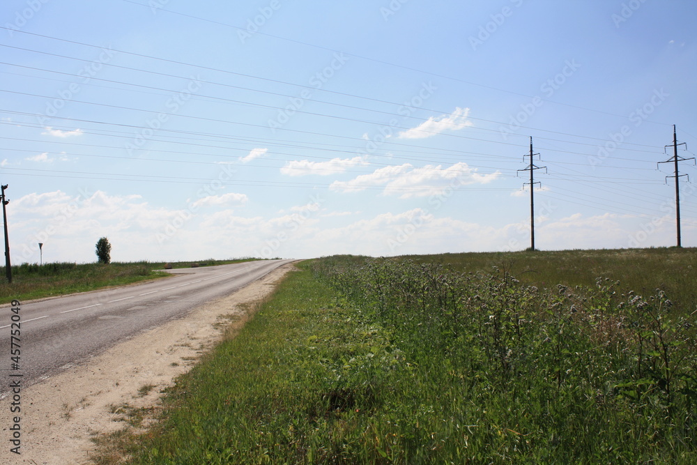 Pastoral landscapes of the Moscow region