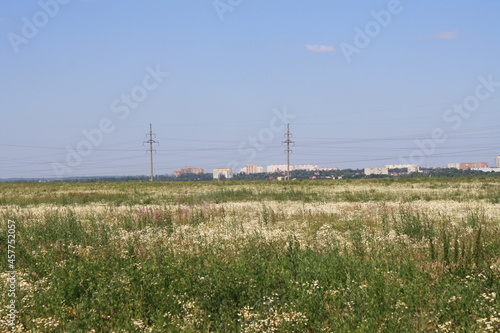 Pastoral landscapes of the Moscow region