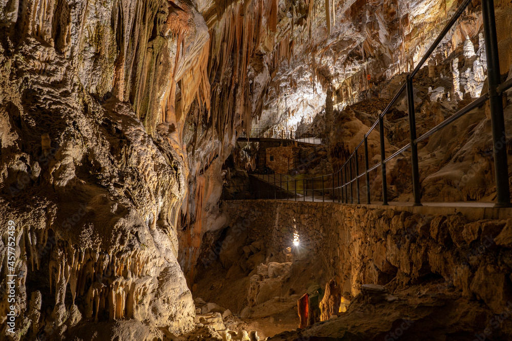 exploring beautiful Postojna cave slovenia the most visited european cave