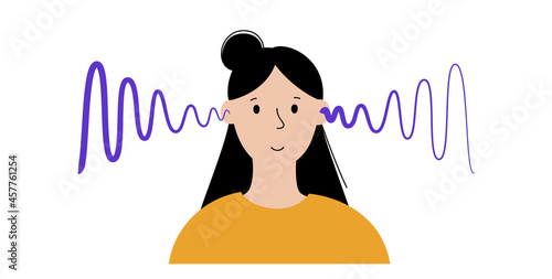 Human hearing icon