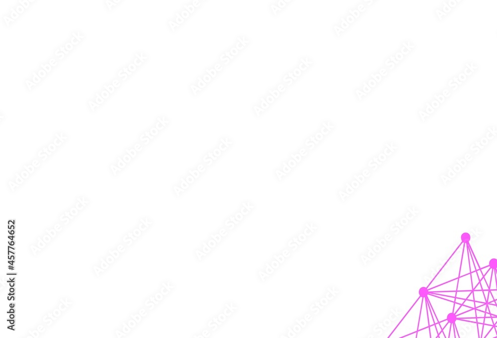 Light Pink vector background with forms of artificial intelligence. Light Pink vector background with forms of artificial intelligence.