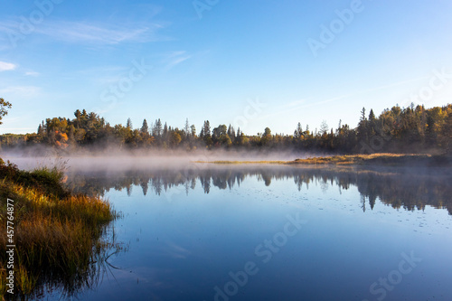 Michigamme River Upper Peninsula, Michigan September 2021
