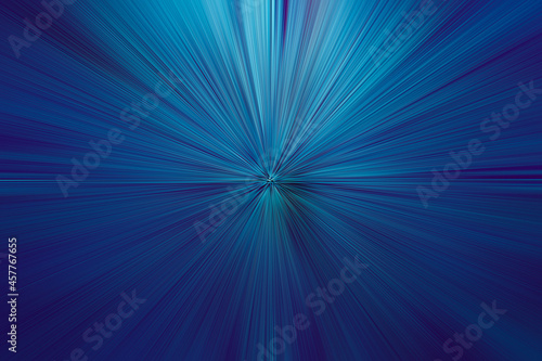 Glowing saturated blue and purple futuristic rays