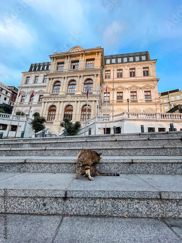 Architectural scene and str...