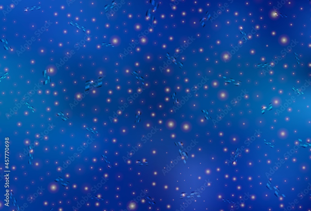 Light BLUE vector texture in birthday style. Light BLUE vector texture in birthday style.