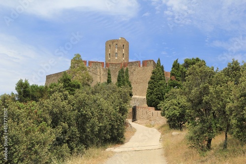 South french castle Cathare near to Spain