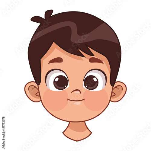 Wallpaper Mural little boy head Torontodigital.ca