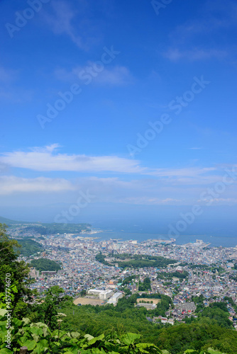 小樽天狗山からの眺め © stockfoto
