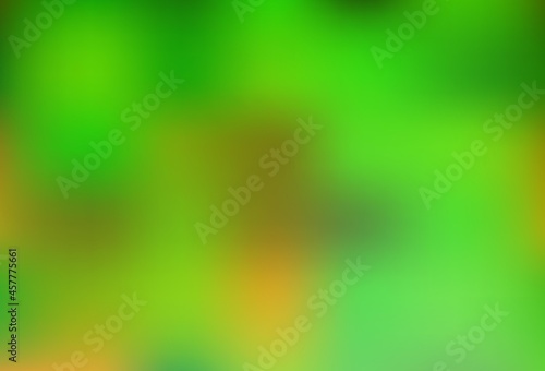 Light Green vector abstract blurred pattern.