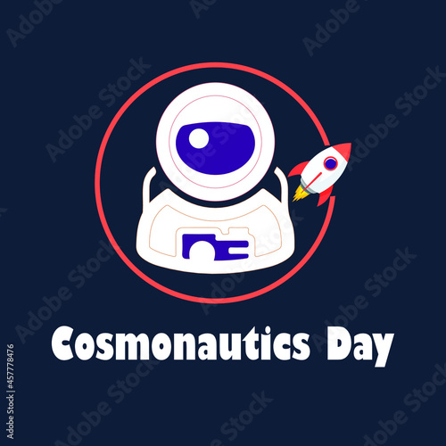 Cosmonautics Day Design Template