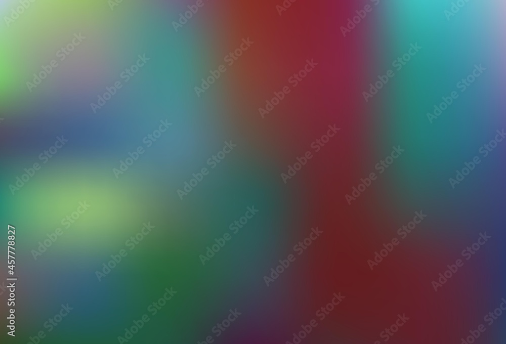 Light Silver, Gray vector blur pattern.