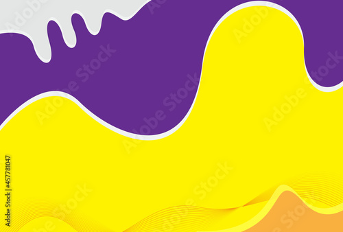 illustration of a yellow and white background