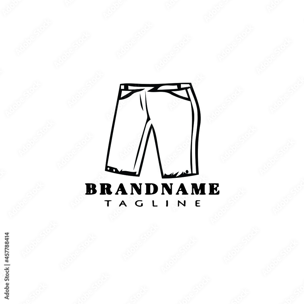 blue jeans logo cartoon icon design template black style vector illustration blue jeans logo cartoon icon design template black style vector illustration