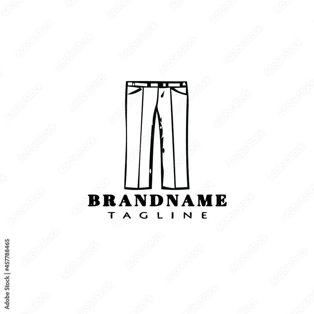 blue jeans logo cartoon icon design template black isolated creative illustration blue jeans logo cartoon icon design template black isolated creative illustration