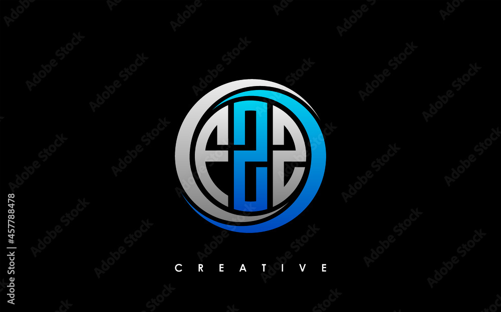 FZZ Letter Initial Logo Design Template Vector Illustration FZZ Letter Initial Logo Design Template Vector Illustration