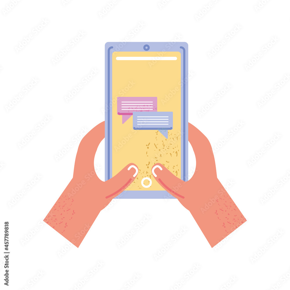 hands with smartphone hands with smartphone