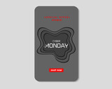 Cyber Monday Special Offer Phone Paper
