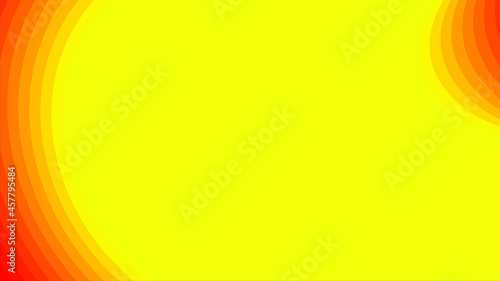 soft yellow gradient simple background. Soft sheet pattern in bright yellow color. Gradient vector texture for landing pages, apps, posters, advertisements