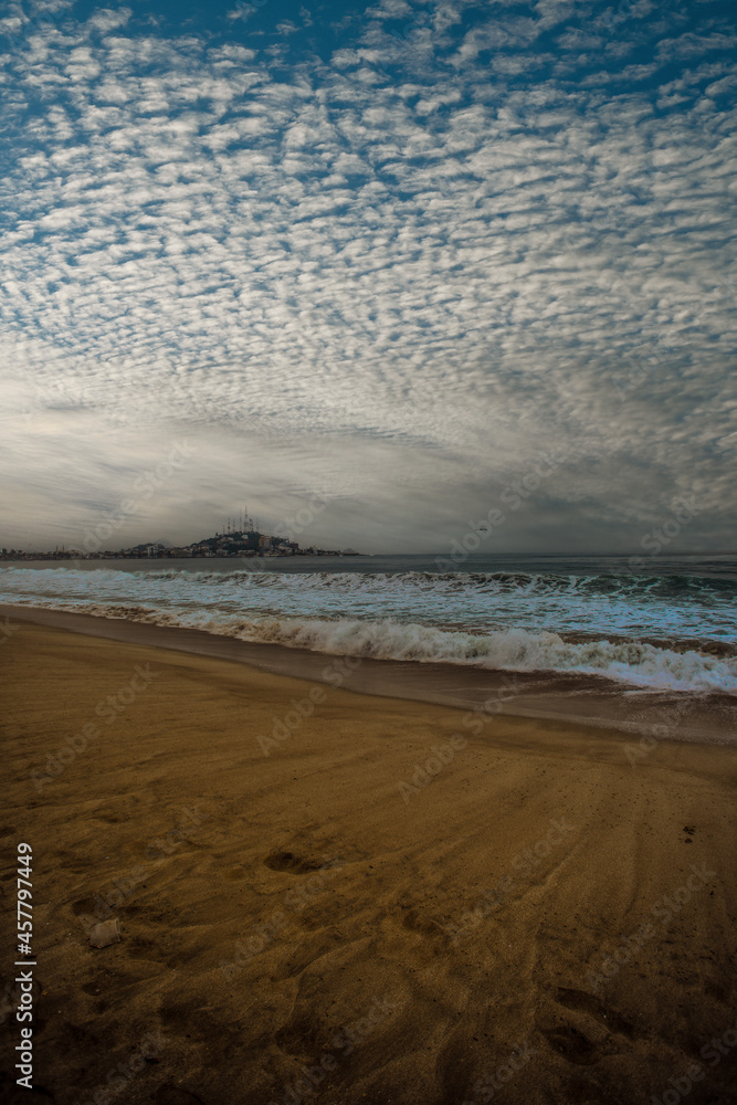 coastal landscape sunset beautiful colors in Mazatlan Sinaloa Mexico coastal landscape sunset beautiful colors in Mazatlan Sinaloa Mexico