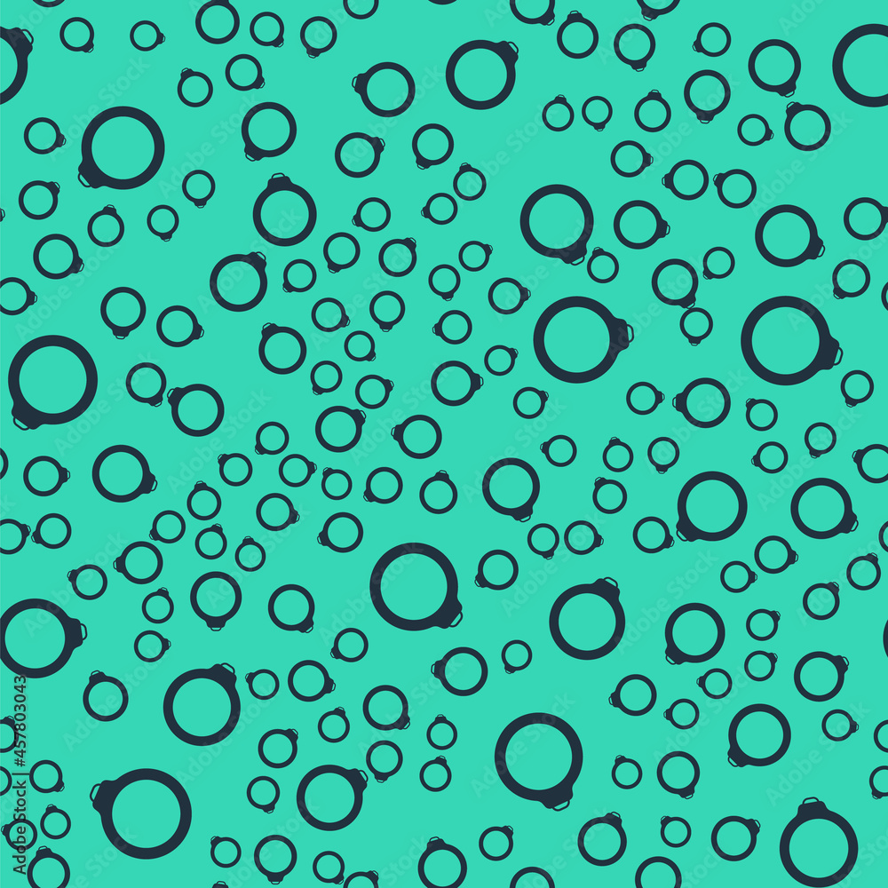 Black Diamond engagement ring icon isolated seamless pattern on green background. Vector Black Diamond engagement ring icon isolated seamless pattern on green background. Vector