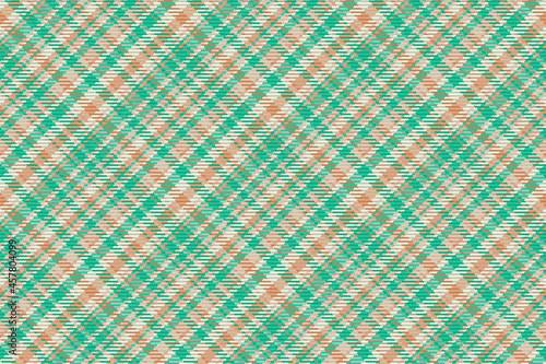 Seamless pattern of scottish tartan plaid. Repeatable background with check fabric texture. Vector backdrop striped textile print.