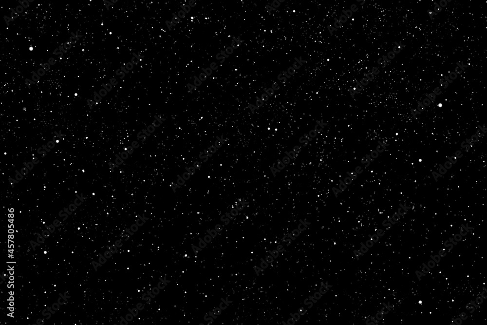 Dark night with stars.  Starry night sky.  Galaxy space background. 