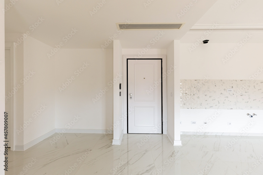 Interior of a new unoccupied apartment Interior of a new unoccupied apartment