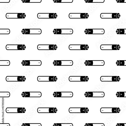 Electronic cigarette battery pattern seamless background texture repeat wallpaper geometric vector