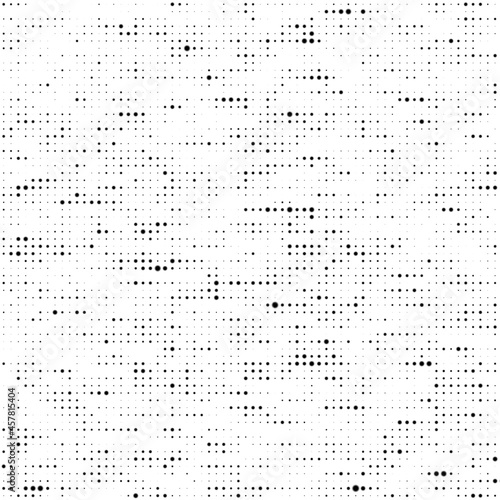 Random Pixels Dots Mosaic Pattern. Technology Concept Background. 3d rendering