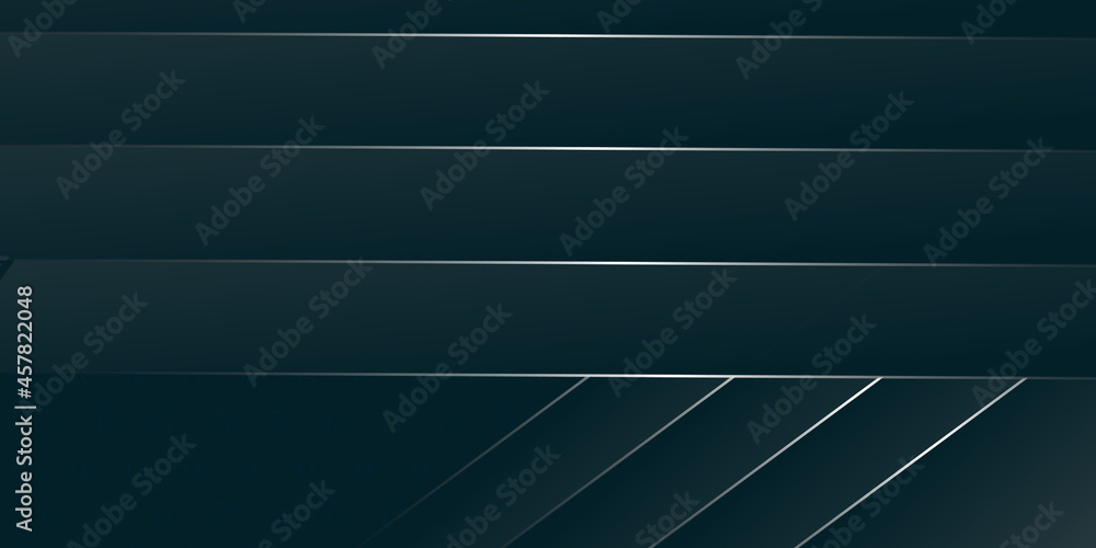 Obraz premium Abstract blue background with silver lines