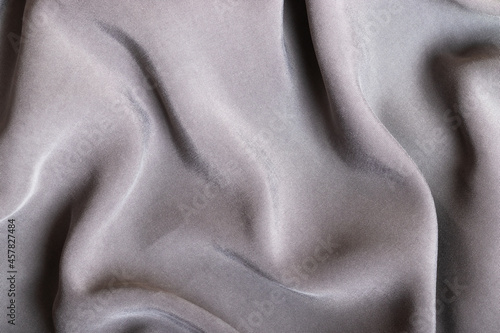 Gray fabric folded folds background