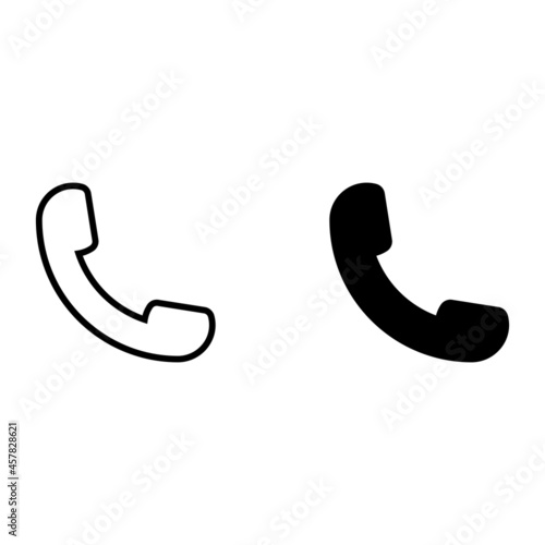 Vector line Phone Icon