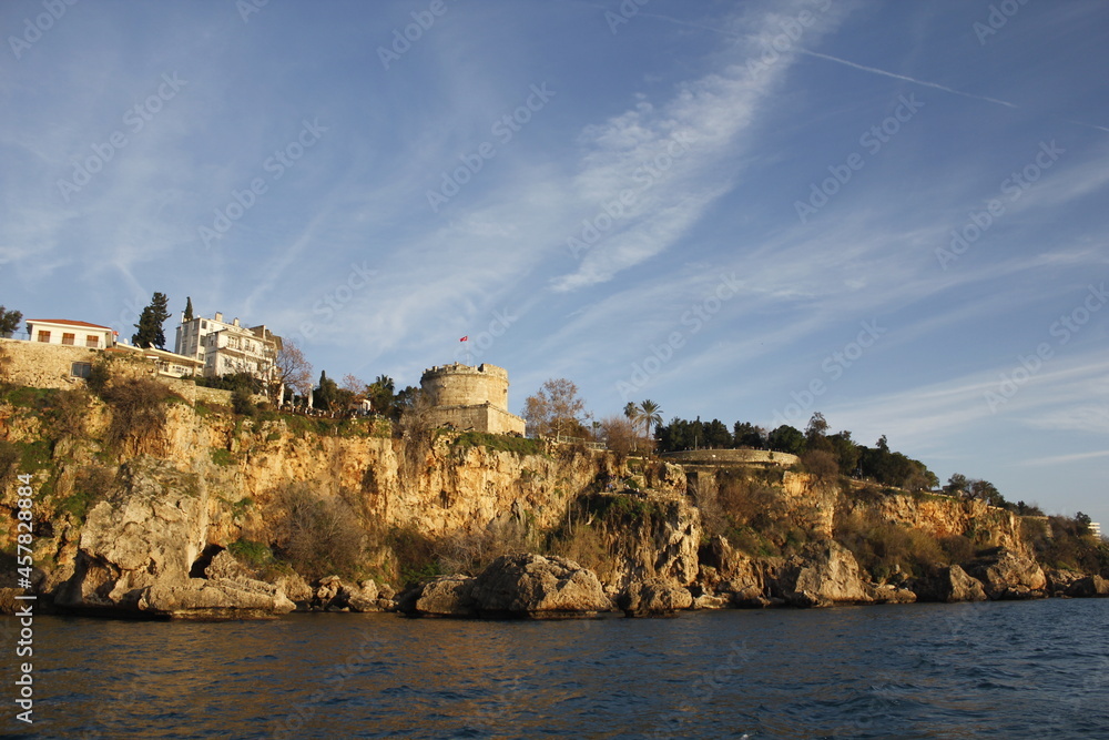 castle in the sea