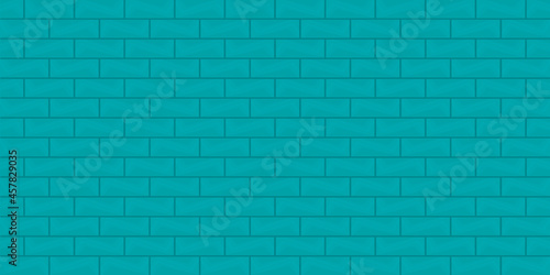 Abstract backgrounds textured brick wall blue colorful wallpaper backdrop template textile pattern vector illustration